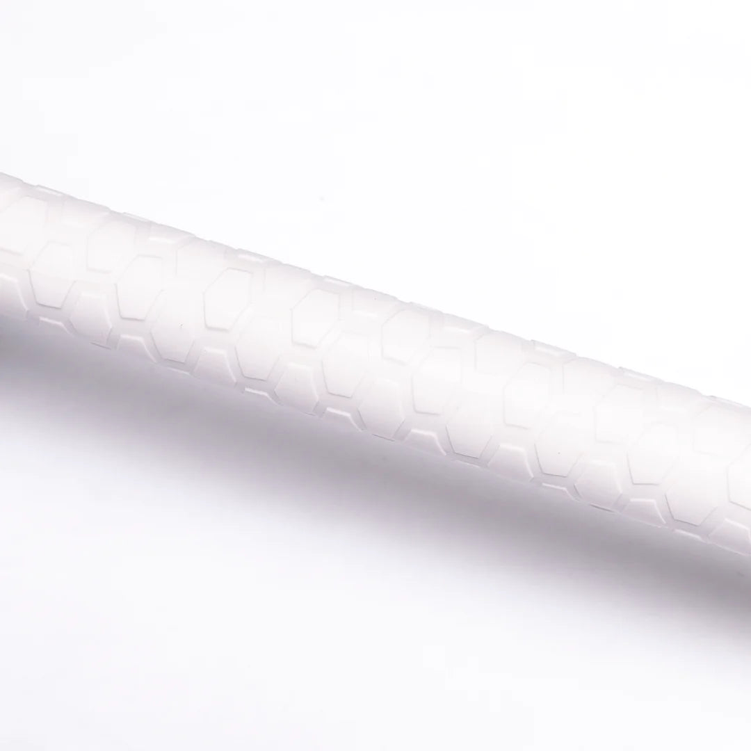 Hexagon Stick Grip White 11"
