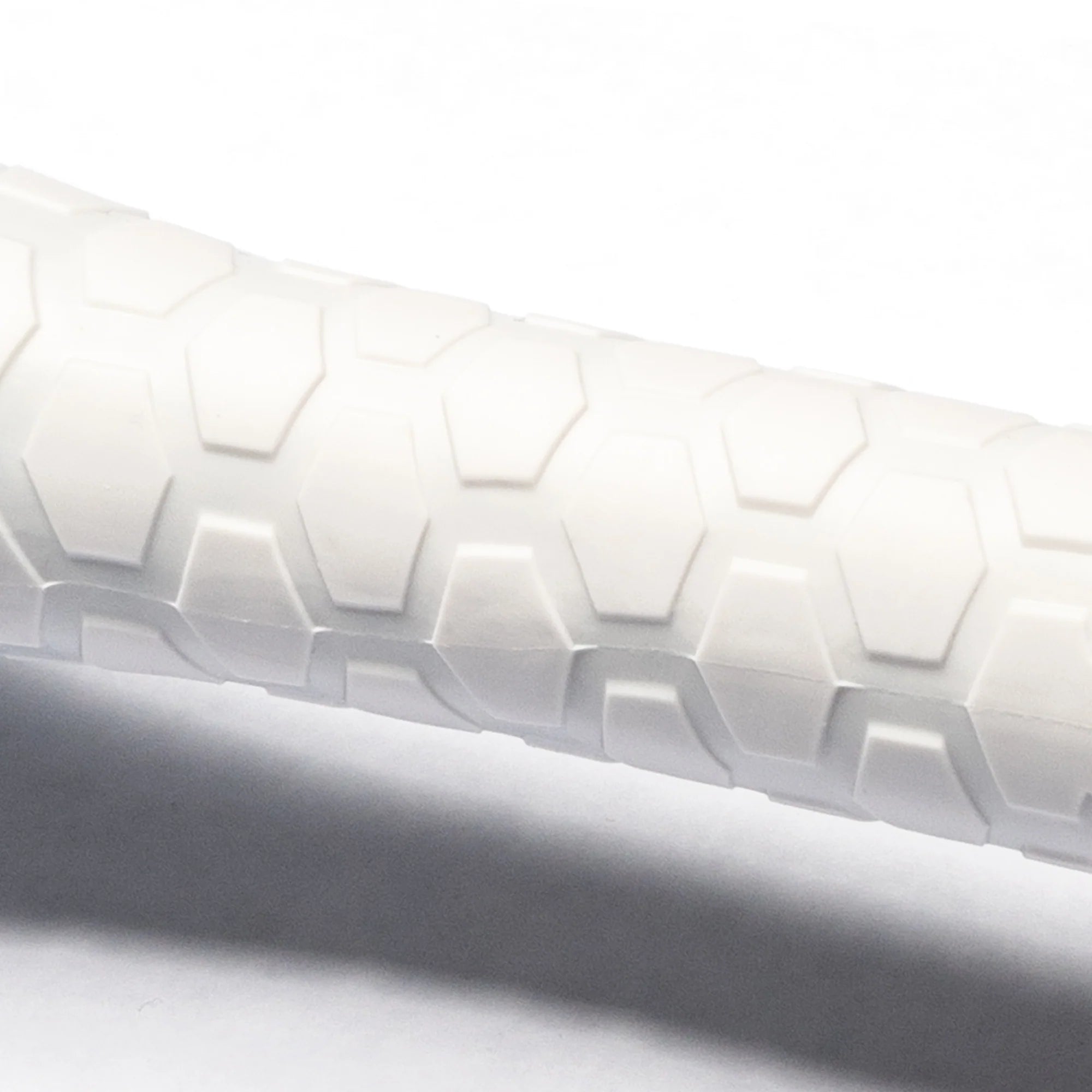 Hexagon Stick Grip White 6"